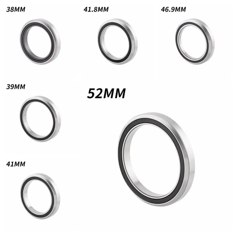 

Bearing Bicycle Headset Bearing 38/41.8/46.9/52MM Titanium Bicycle Headset Repair Bearing Repair Parts Ring