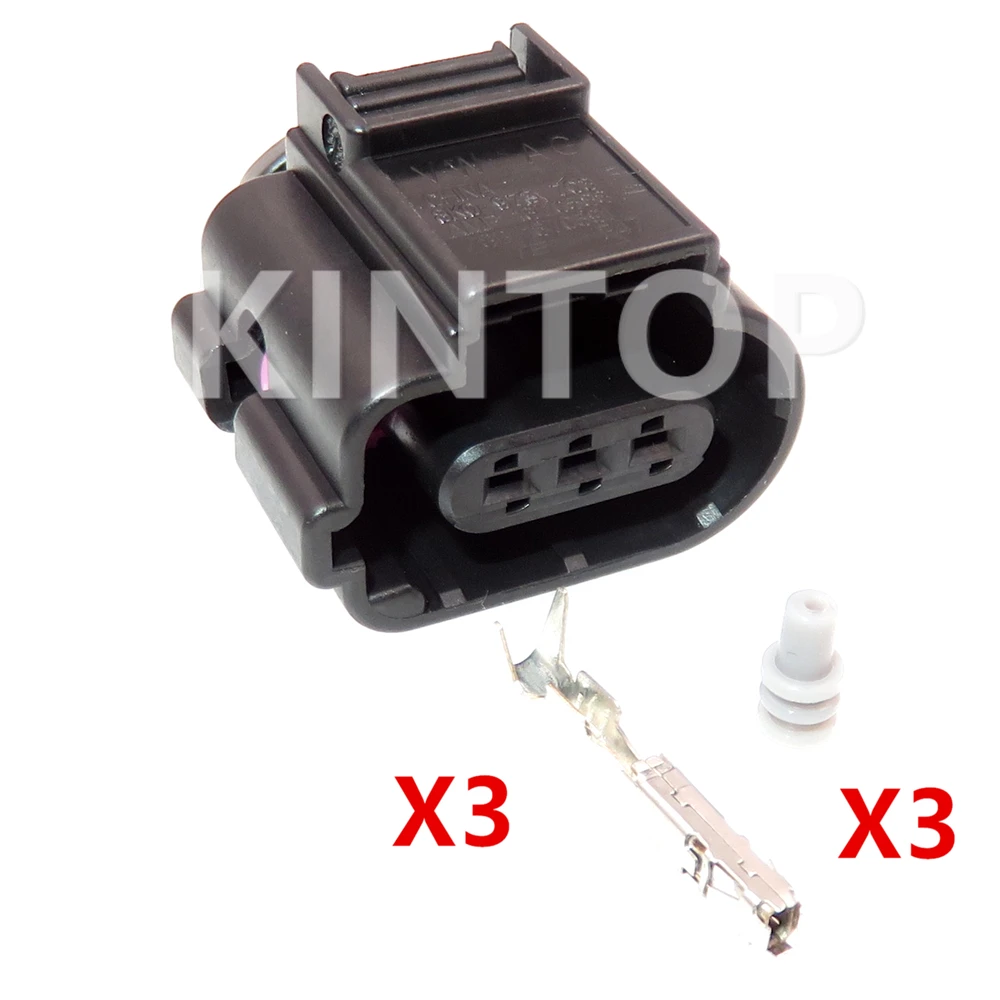 1 Set 3 Pins 8K0973703 1670588 Auto Waterproof AC Assembly Socket Car Air Conditioner Pressure Switch Cable Connector For VW