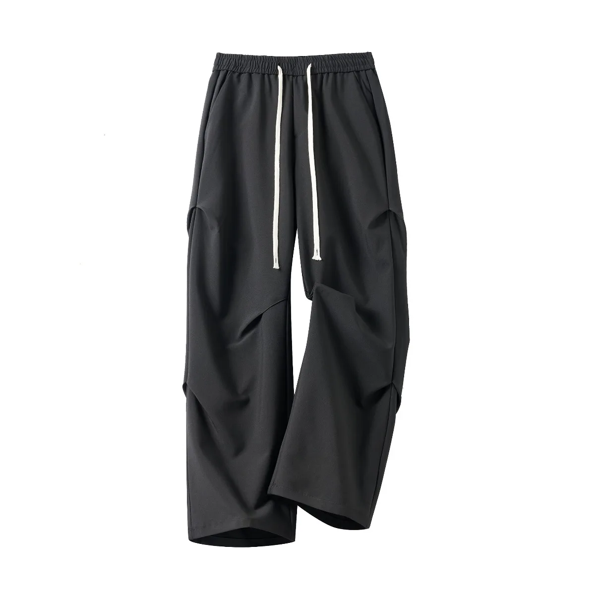 American Decomposition Grey Knife West Pants Men High Sensation Cleanfit Loose Drape Casual Straight Leg Wide Leg Trousers
