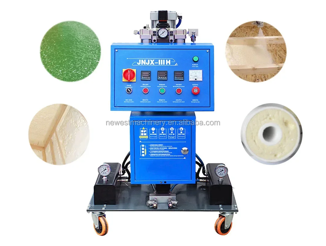 Picture 6: Customized Upgraded Portable Pneumatic PU Polyurethane Foam Spray Insulation Machine For Waterproofing