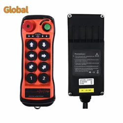 QA800 8 keys single speed Industrial Wireless Radio Crane Remote Control switches Hoist track Crane Lift Controller