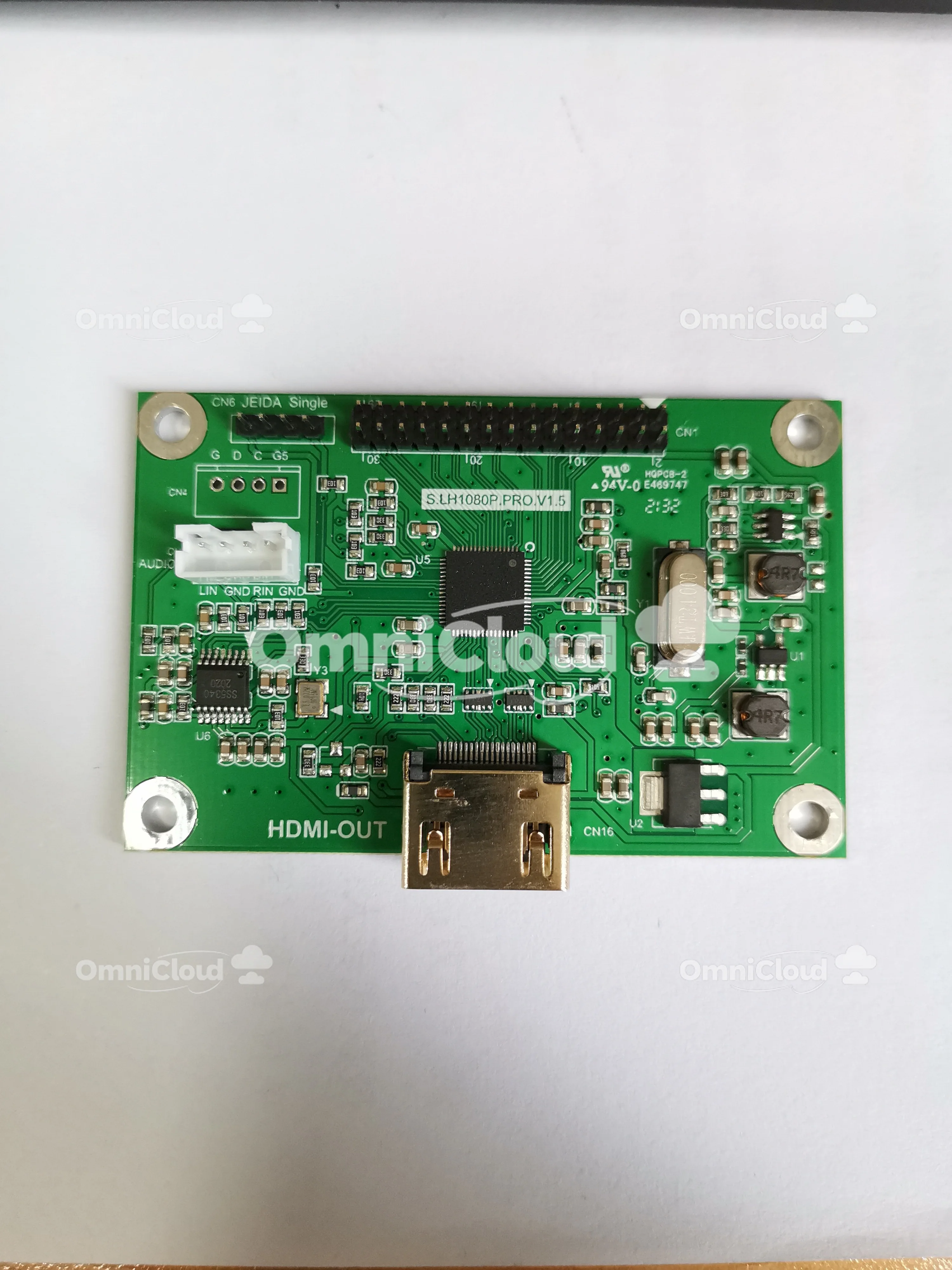 

LVDS naar HDMI-adapterkaart lvds naar HDMI-uitgang ondersteunt meerdere resoluties, standaard 720P 1080P