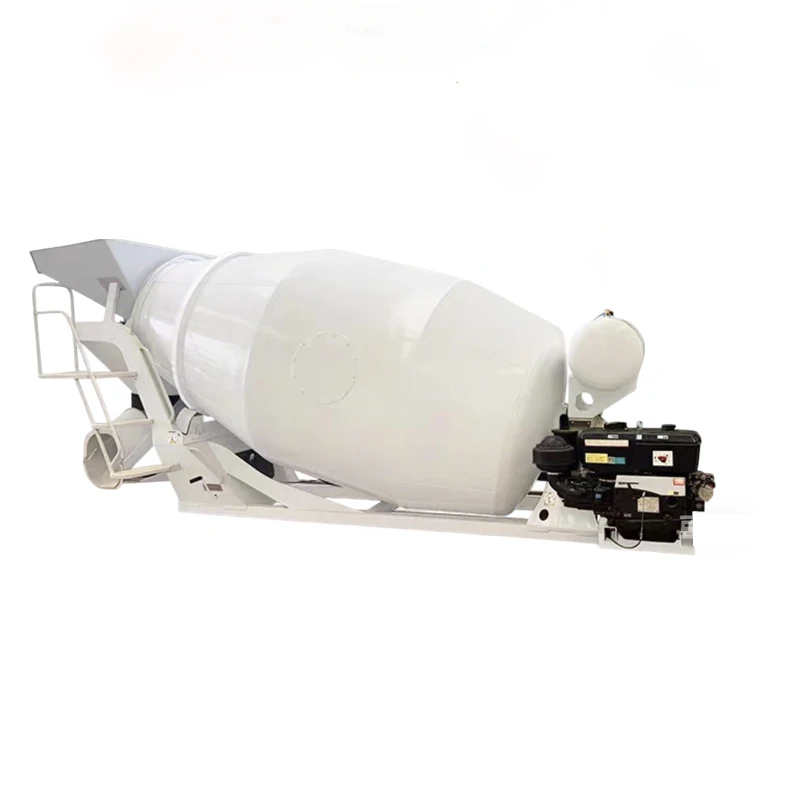 High Quality Automatic Concrete Mixing Station With Gear Pump & Motor Core Components High Efficiency 6M/H Productivity