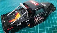 1/24 scale Hard body shell For FMS 1/24 ROCHOBBY FCX24 4X4 Power Wagon Truck CHASSIS Carisma GT24 Tamiya d90 Axial scx24 trucks