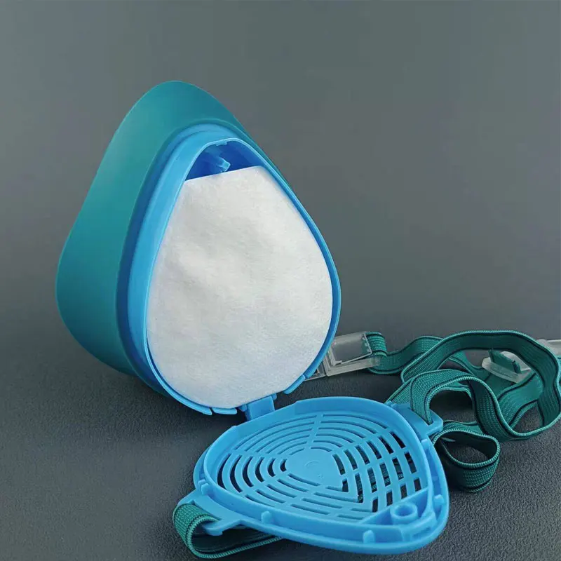 Self-Priming Filter Dust Dustproof Mask Half Mask Respirator Face Mask Suitable for Paint House Decoration Grinding Dust Spray
