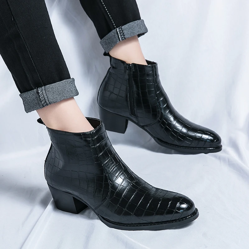 دعوى أحذية الرجال مكتب أحذية من الجلد جديد المهنية ماركة أحذية رياضية أحذية الزفاف الذكور فستان اجتماعي أحذية في الهواء الطلق الأحذية الرسمية #2