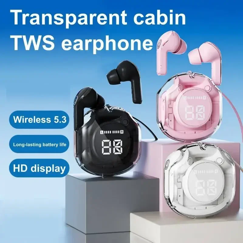 

2025 Air 39 Wireless Earphones Tws Mini in-ear Sports Gaming HIFI Earbuds with LED Power Display For All Smartphones Headphones