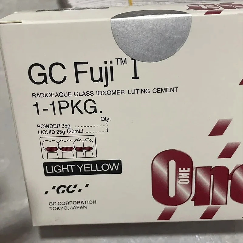 Dental GC Supplies Fuji Glass Ionomer Cement Bonded Porcelain Crown All Ceramic Metal Bonding Veneer Filling Dentistry