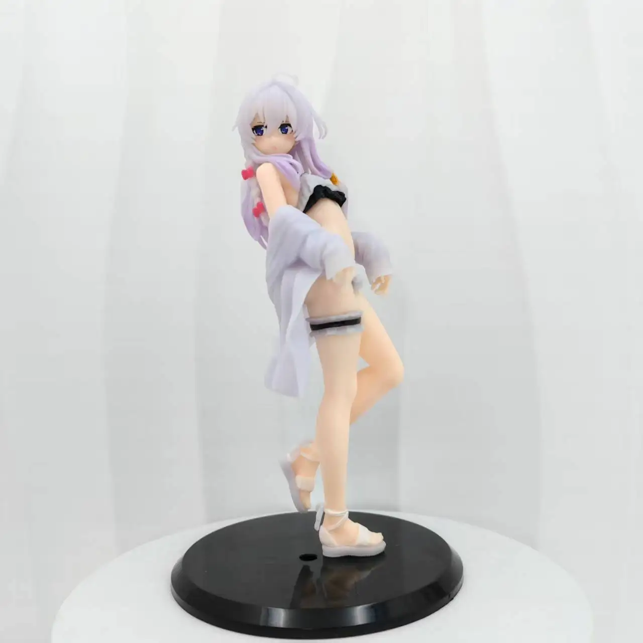 19 cm Kawaii Die Reise von Elaina Sexy Nette Bademode Figur Desktop Dekoration Ornament PVC Action Modell Spielzeug Geschenke