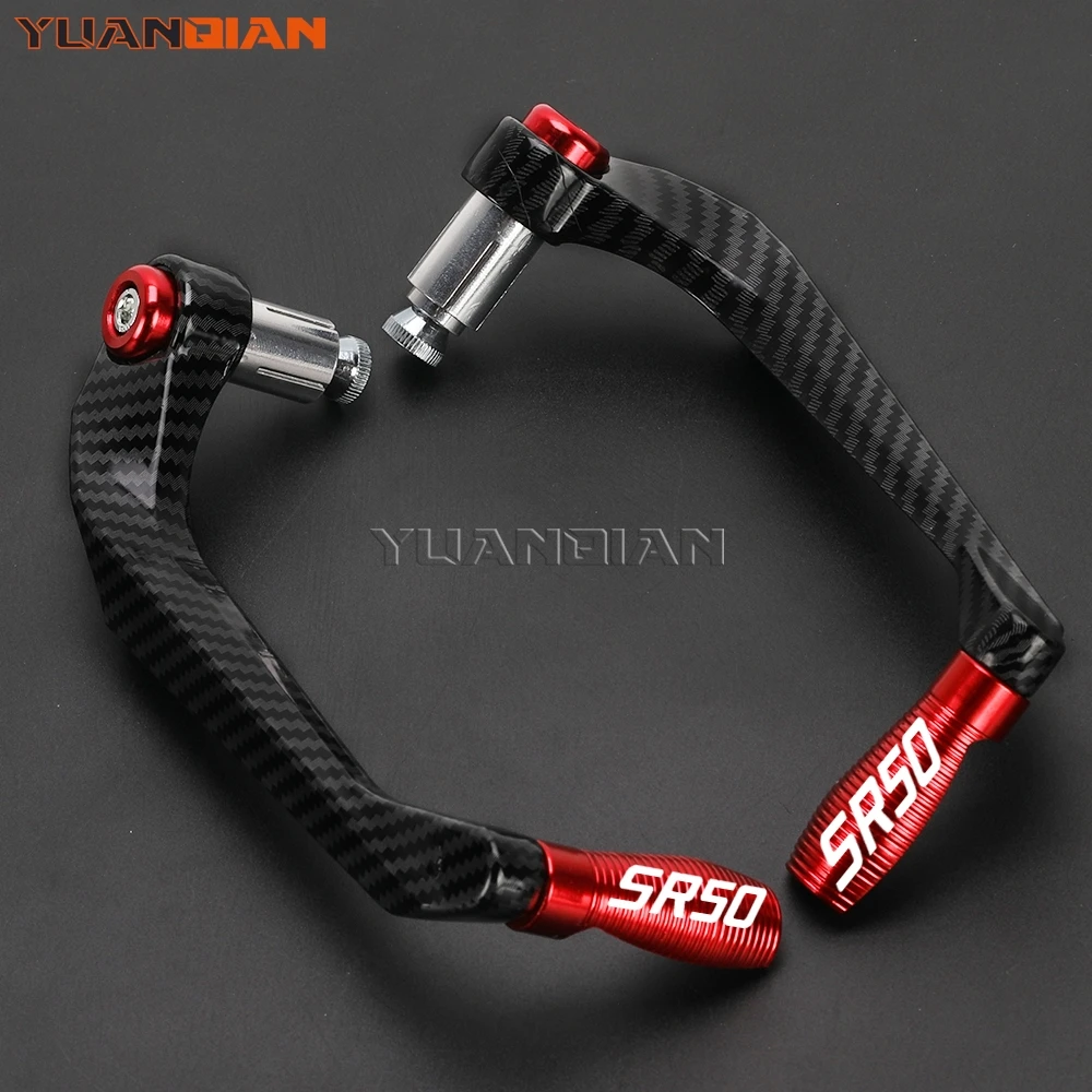 

For APRILIA SR50 SR 50 MY 2014-2024 2023 2022 2021 2020 2019 2018 Motorcycle Handlebar Grips Guard Brake Clutch Lever Protector