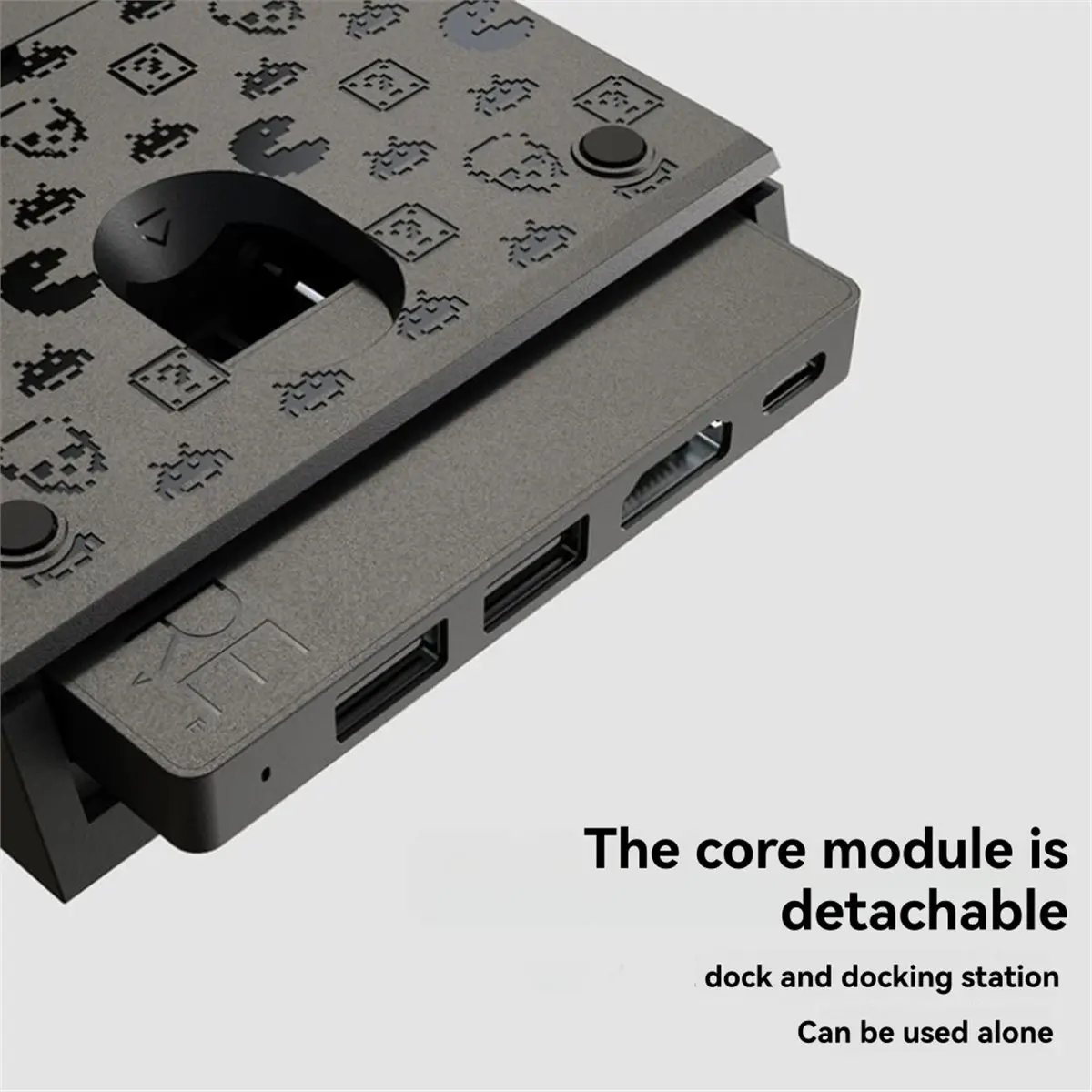 Digital Essentials  Switch 2 Pro Version Dock Stand Detachable USB C Hub Docking Station for /NS OLED Docking Station