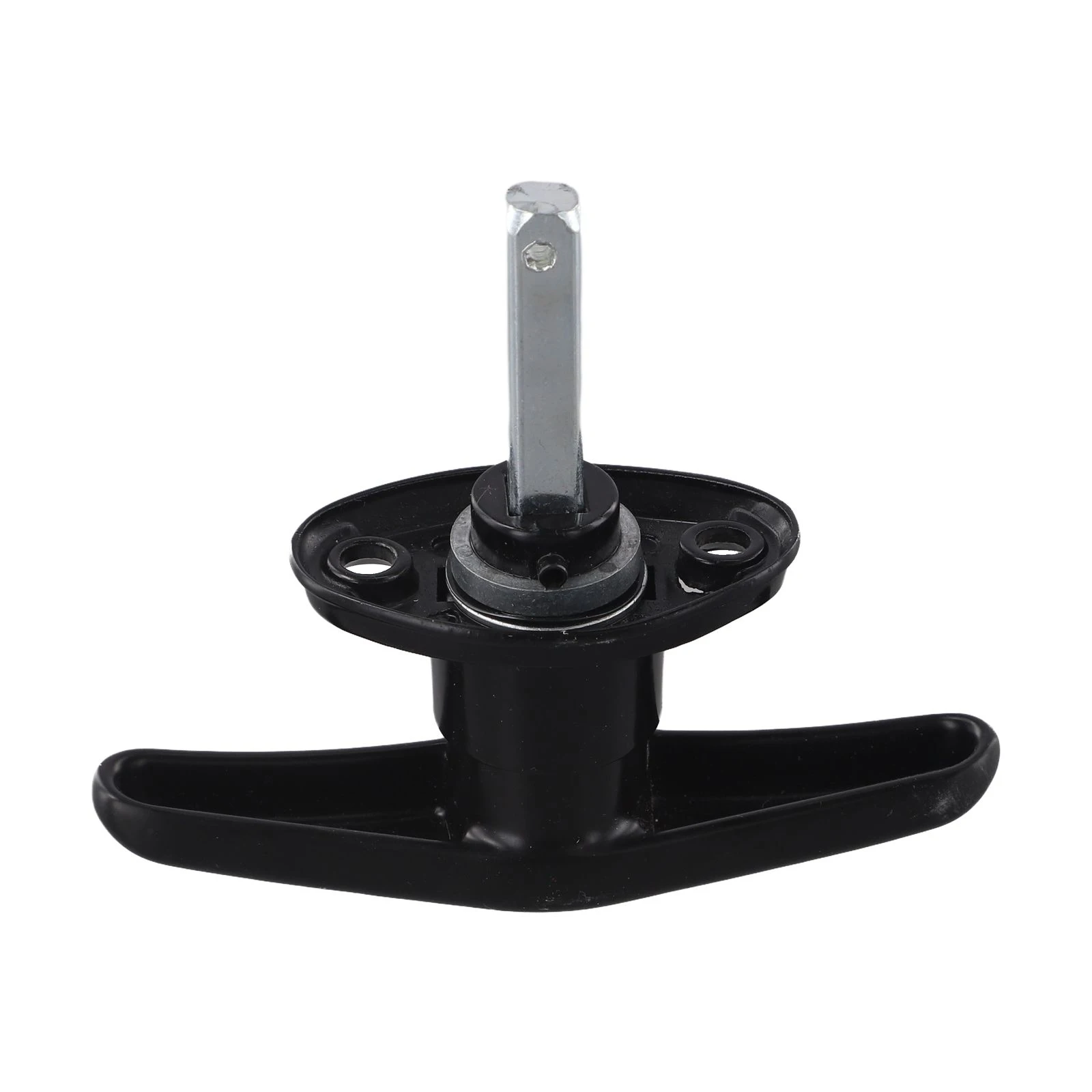 Secure Entry Outdoor Storage Solution Garage Door Lock Shed Lock Blocker Black Smooth Finish Waterproof Design
