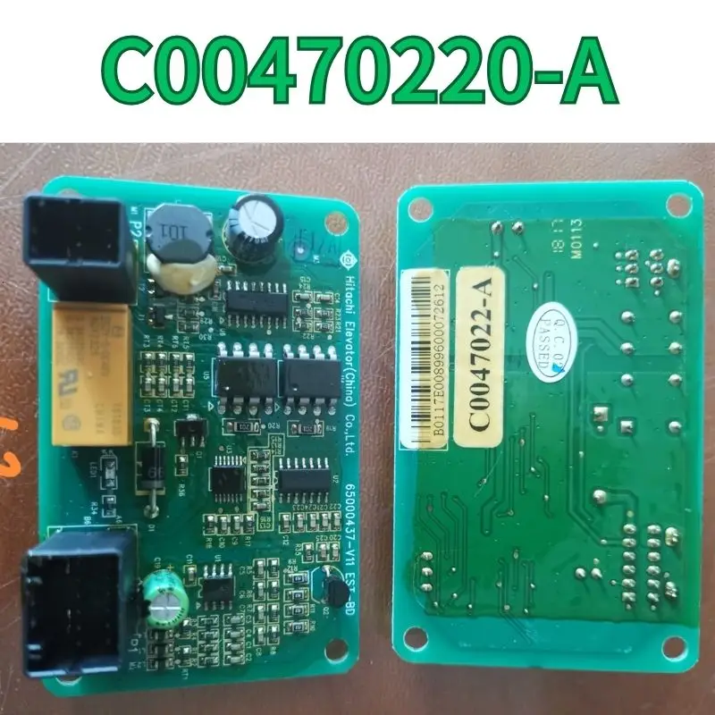 second-hand Elevator control board C00470220-A test OK Fast Shipping