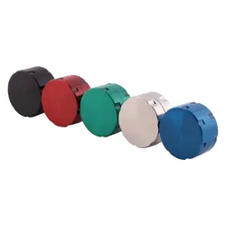 30mm Mini Herb Grinders Zinc Alloy Cigarette Accessories 2parts Spice Crusher For Smoking Accessories