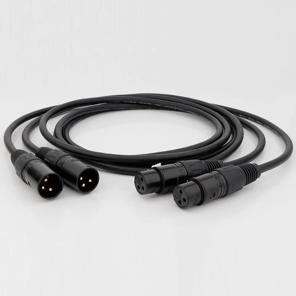 

New high quality X4015N OCC copper XLR balanced Audio Interconnect Cables with NEUTRIK XLR plug