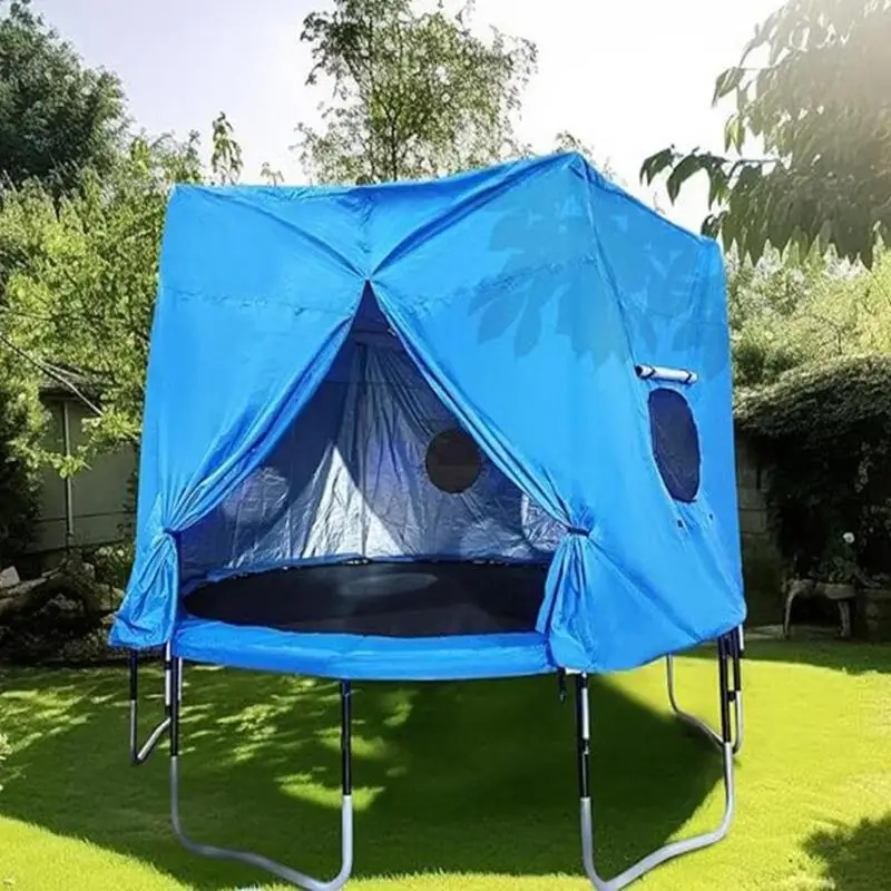 

Trampoline Sun Shade Cover Trampoline Shade Canopy Cover Trampoline Tent Cover For Safe Outdoor Play Backyard Playground