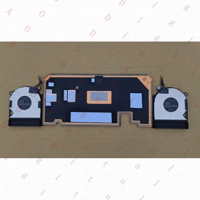 WW FOR DELL XPS 13 7390 2-in-1 Fan Radiator Module 0VDFK8 AT2WX002SCL