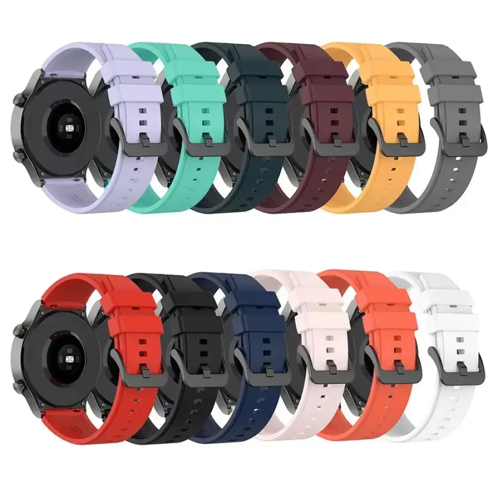 22mm Silicone Watchband For NORTH EDGE APACHE-46 Smart Watch Sports Strap Accessories For APACHE-46 Replacement Bracelet Correa
