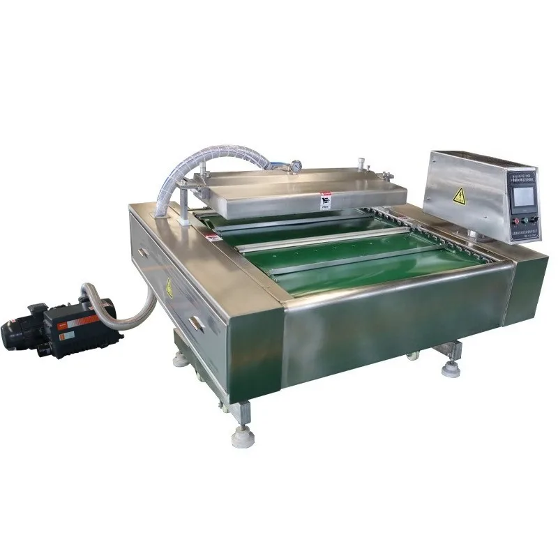 1000 type continuous rolling, double seal vacuum packaging, vacuum sealing machine