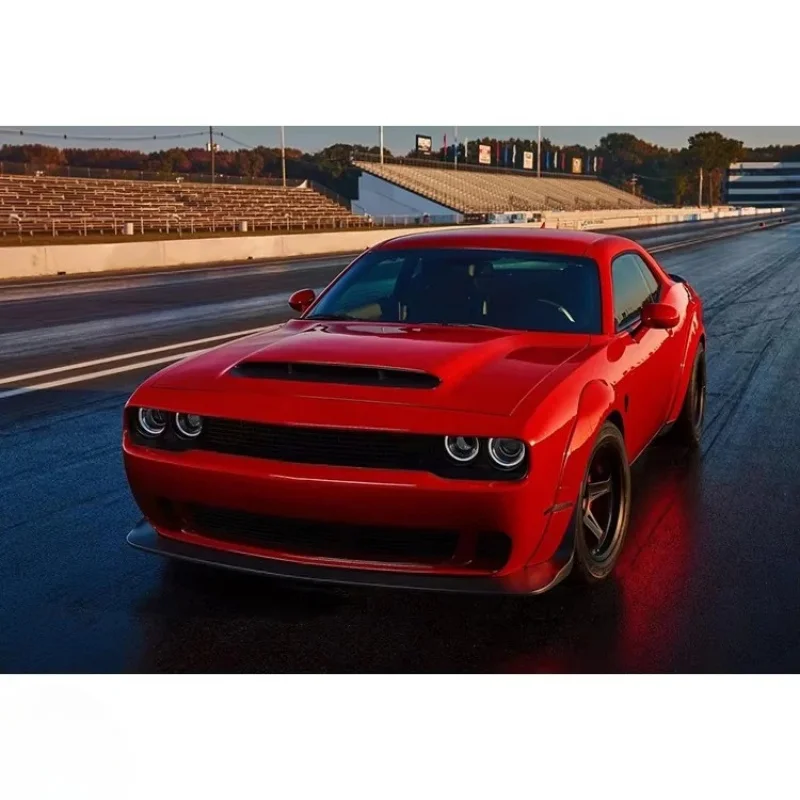 

Sleek Auto Accessories Demon Style Front Bumper Wide Flares Challen 2010-2014 FOR