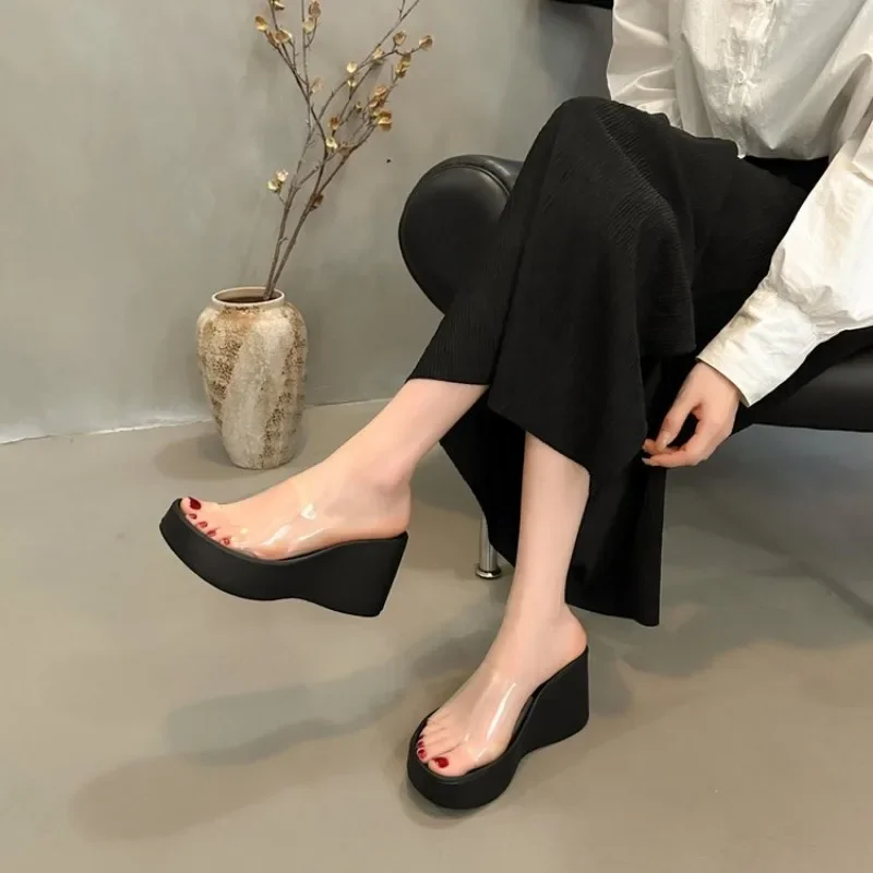 Women High Heel Slippers Designer Sandals for Women Slides Womens Flat Slide Slipper Sliders Shoes Bottom Casual Beach Sandal