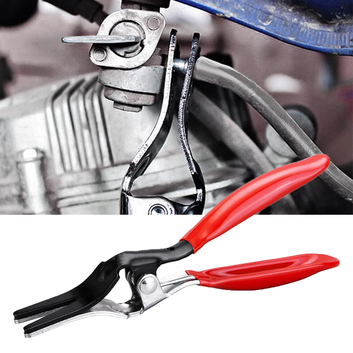 Car Hose Seal Remover Plier Angled Auto Fuel Vacuum Line Tube Hose Remover Separator Pliers Pipe Removal Separation Plier Tool