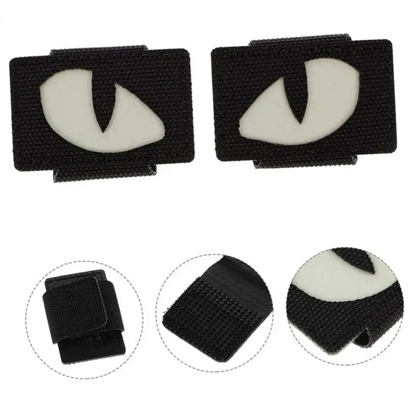 Cat Another Eyes On You Emboridery Patch Military Caps Backpack WOLLE Accessory Glow In Dark Tacticals Decorative Patches