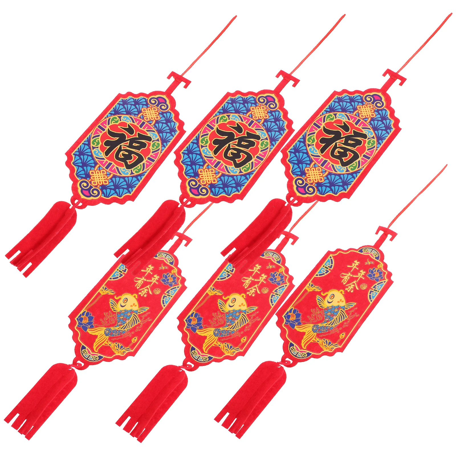 

1Set Chinese New Year Hanging Ornament Bonsai Pendant Safe Reliable Material Spring Festival Decoration Home Office Shop