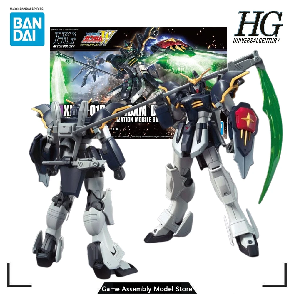 

Оригинальный комплект оригинальной сборной модели Bandai HGAC 1/144 GUNDAM DEATHSCYTHE Аниме Коллекция экшн-фигурок