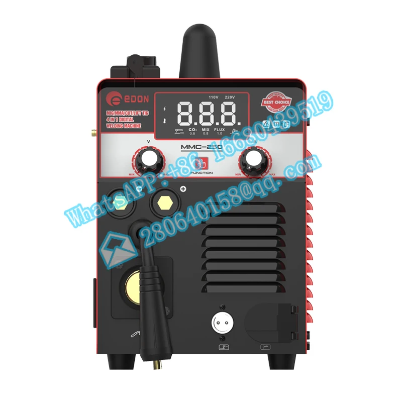 EDON DC INVERTER MULTIFUNCTIONAL MIG/MMA/CUT-250 WELDING MACHINE TIG   MIG WELDER ARC 