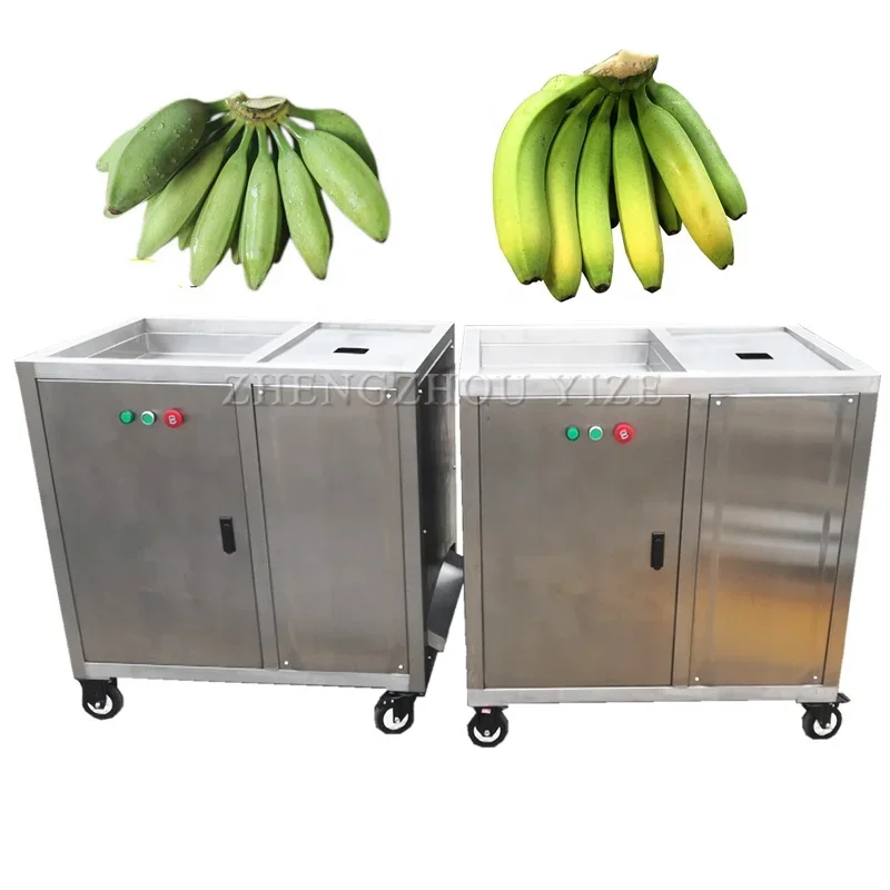 Automatic Yellow Banana Plantain Peeling Machine Machinery Banana Peel Peeler