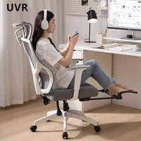 UVR Ergonomic Chair Gaming Computer Chair Can Be Lifted To Adjust The Backrest Chair Comfortable Mesh Staff Chair Office Chair