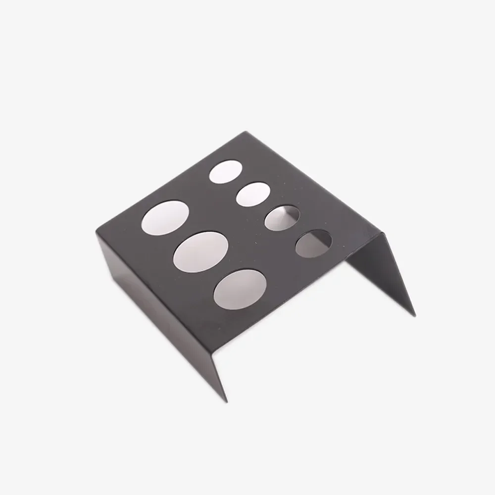 7/8/21Holes Tattoo Ink Cup Holder Stand Tattoo Tool Pigment Black Container Makeup Accessories for Body Art Supplies