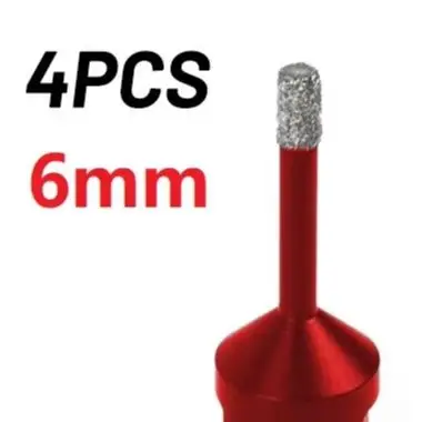 NEW TOOL Work for workman High Quality Vacuum Brazing Drill Bits Dry Equipments Hand Tool Useful 4pcs NEW TOOL