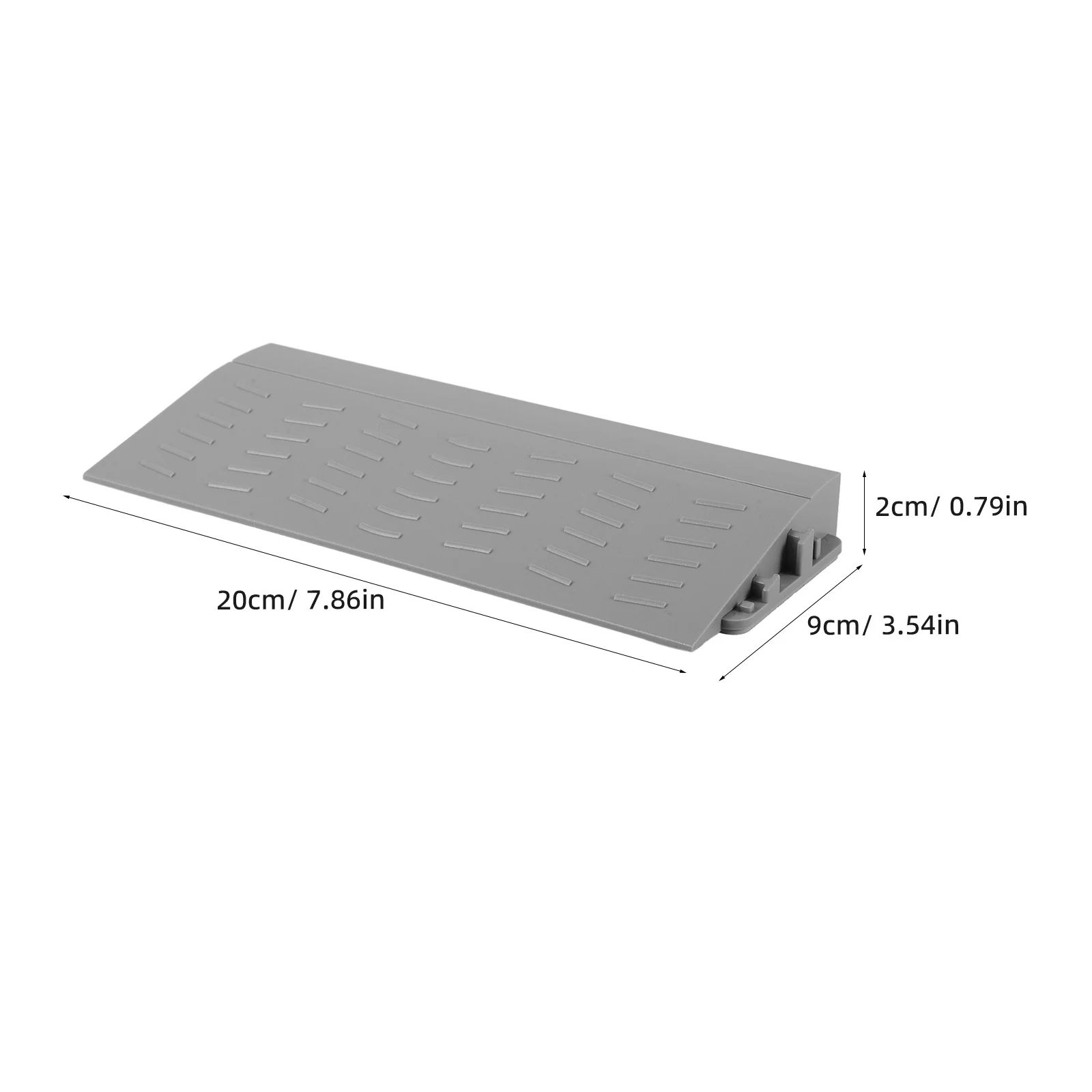 2pcs Robot Vacuum Step Ramp Mat Universal Climbing Pad For Door Thresholds Transition Ramps Sweeping Robot Ramp Strip Home