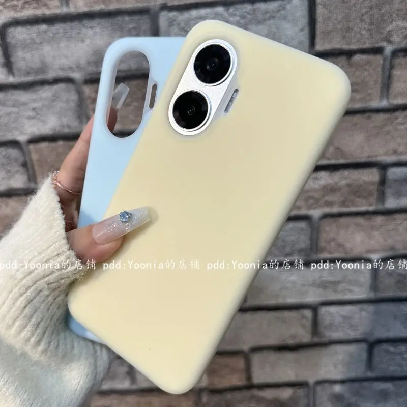 

For POCO F7 Case Simple Jelly Silicone Skin-friendly TPU Cover For Redmi turbo4 pro 5G Shockproof Bumper Fudna
