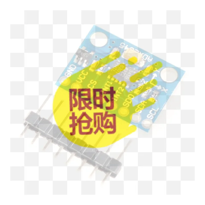 【BA】1 Set GY-291 ADXL345 Digital Accelerometer Sensor Module 3 Axis Gravity Tilt Sensor For DIY Electronic Project