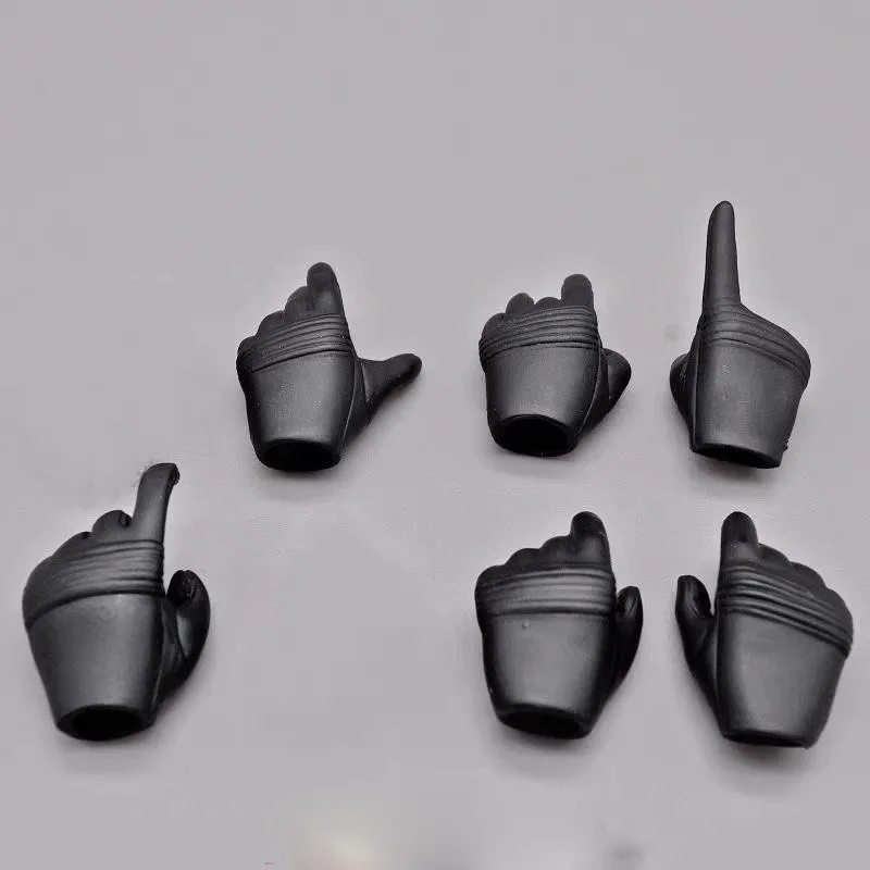 

Medicom RAH 1/6 Trendy Mecha Black Glove Hand Set Model Toy Accessories Fit 12'' Action Figures Body In Stock