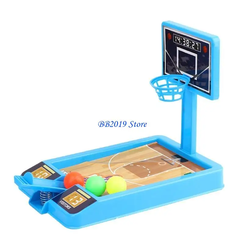 Q0KB Indoor Mini -Basketballspiel Set mit Hoop 3 Bällen Einfach interaktive Basketball -Schießspiel für Kleinkinder Alter 3+
