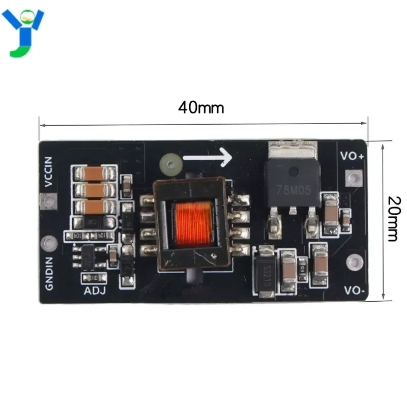 DC-DC DC Isolated Power Supply Module Wide Voltage Input 5-9V Output 5V12V15V Boost Voltage Regulator Board