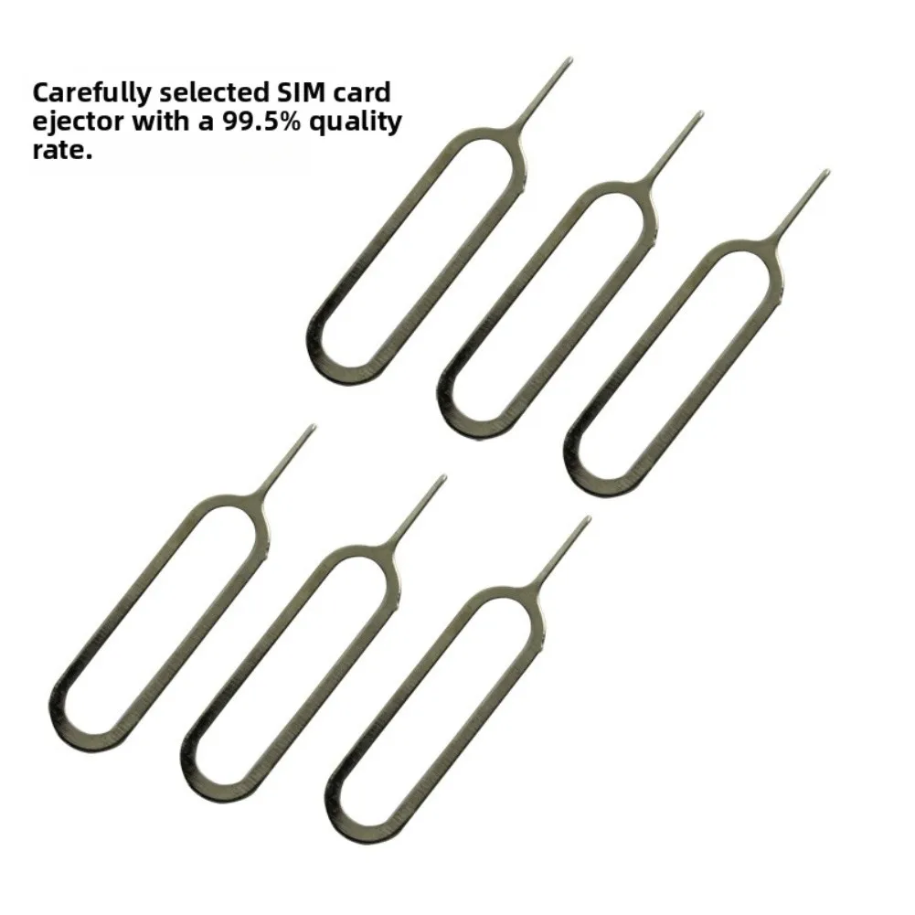 500 шт., экстрактор SIM-карты для телефона, из нержавеющей стали, лоток для SIM-карты, открытый штифт, игла, инструменты для ключей для аксессуаров для мобильных телефонов