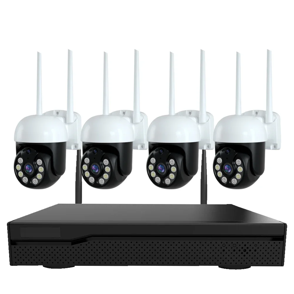 

WESECUU Best 8 Channel Wifi Surveillance Cameras Security Monitoring Wireless CCTV Wireless Nvr Camera System ODM OEM Factory