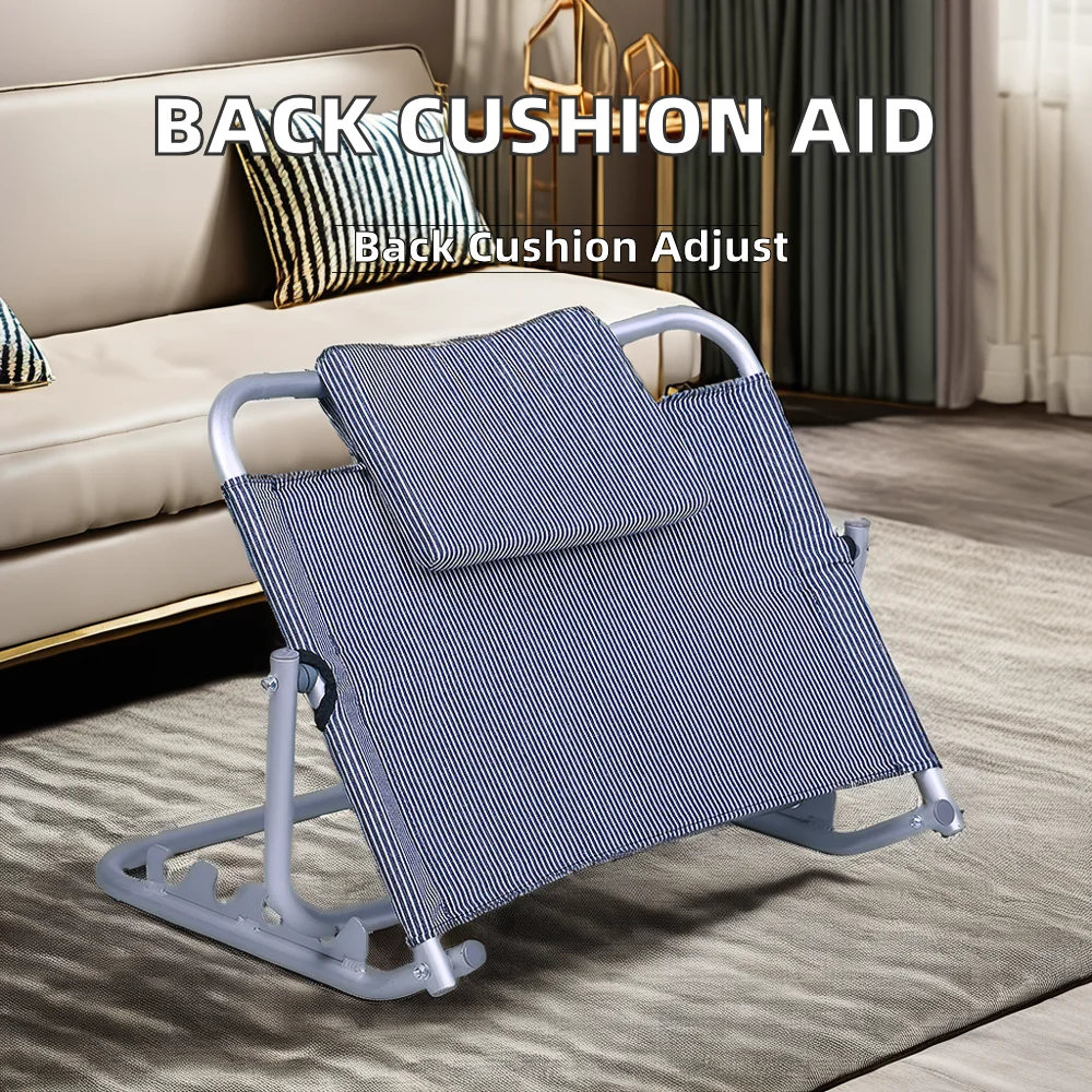 Medical Lab Furniture - Adjustable Folding Bed Backrest Support, Aluminum
