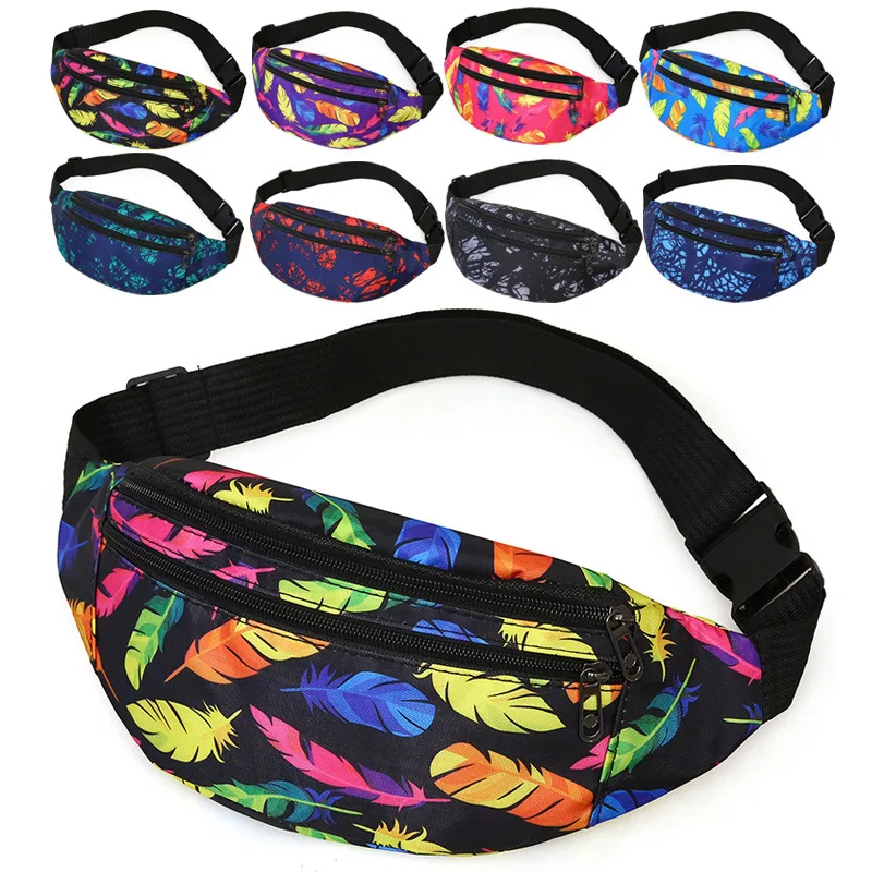 

New Women Holographic Waist Bag Sport Run Fanny Pack Men Crossbody Bag Fashion Chest Phone Purse Multifunction Belt