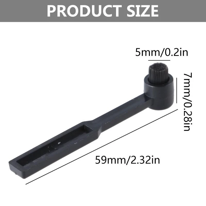 Professional Turntable Needle Care Brush for Improved Sound Efficient