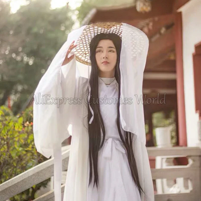 ZA01 Ancientry Xie Lian Heaven Official's Blessing XieLian Cosplay Costume Anime Tian Guan Ci Fu Cosplay Wigs Costume For WoZa0@
