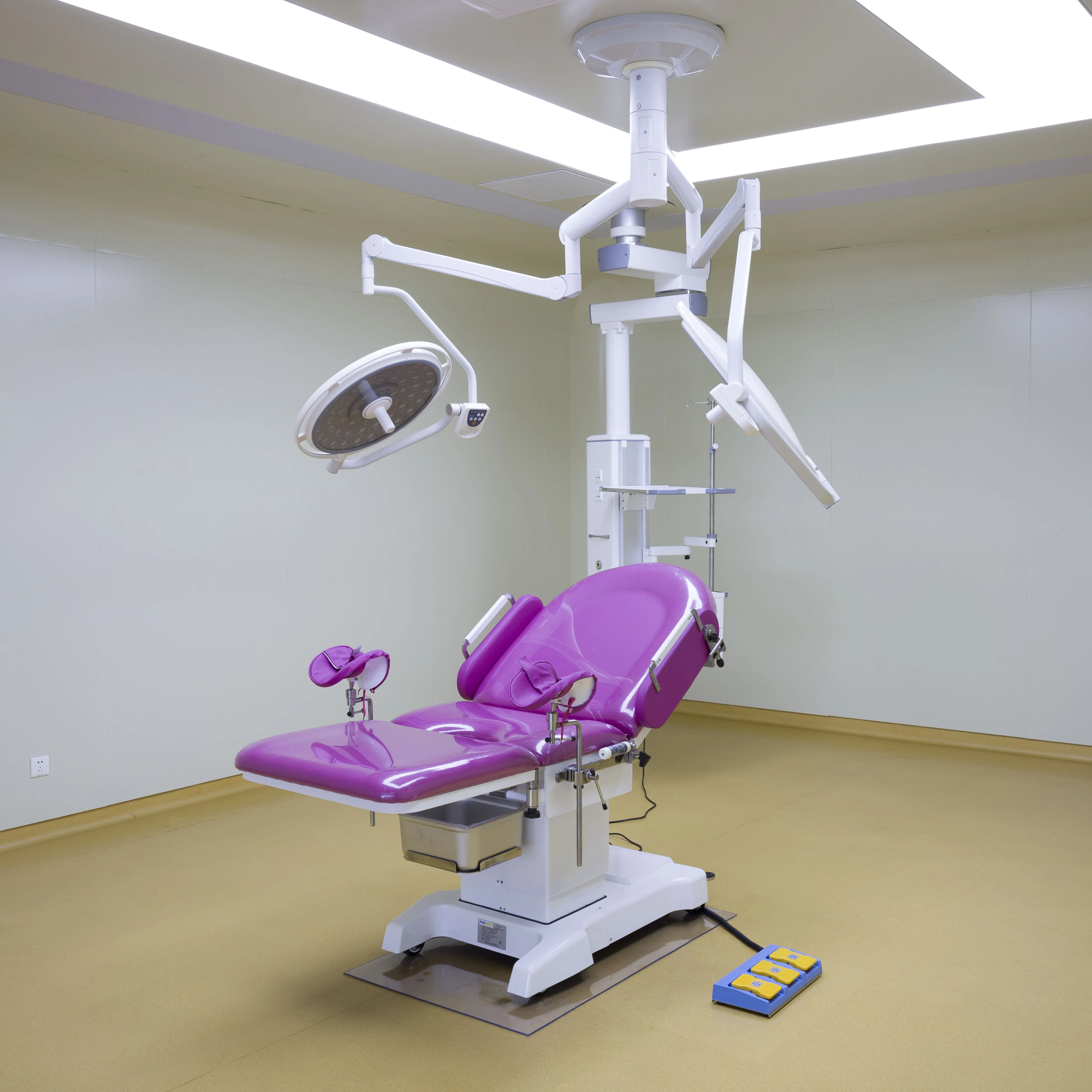 2026 NEW Hospital Furniture Delivery Bed Electric Obstetric Table Electro-hydraulic Control System