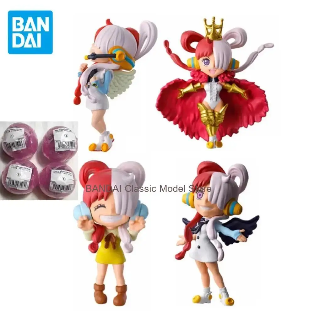 

Оригинальные фигурки BANDAI Gashapon One Piece из телесериалов и аниме, лимитированная серия Uta, аниме-фигурки, игрушки для мальчиков и девочек, подарок, коллекционная модель
