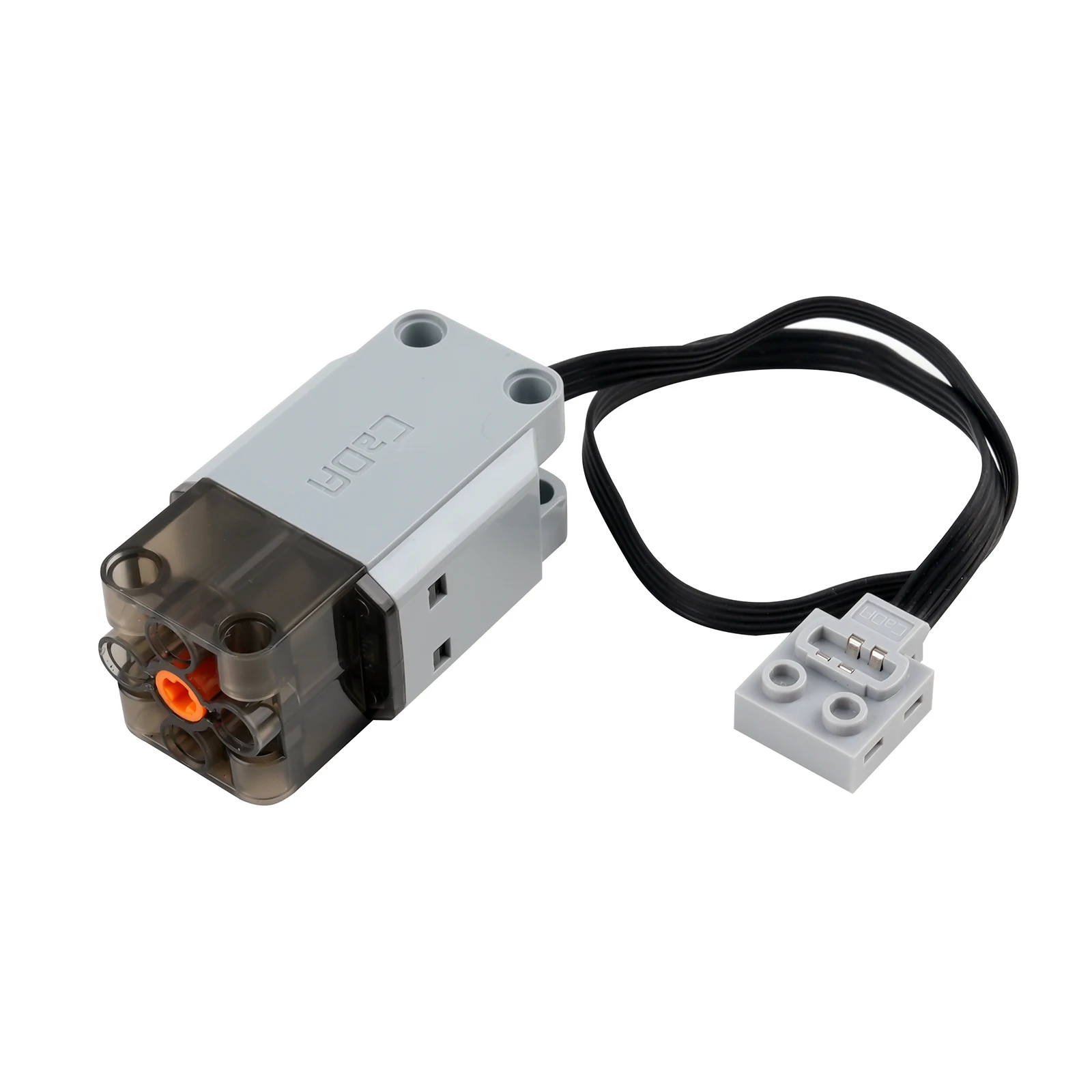 CaDA-Motor L de alto par para Legoeds, funciones de potencia MOC, bloques de construcción, actualización mecánica, ladrillos DIY compatibles con técnicos