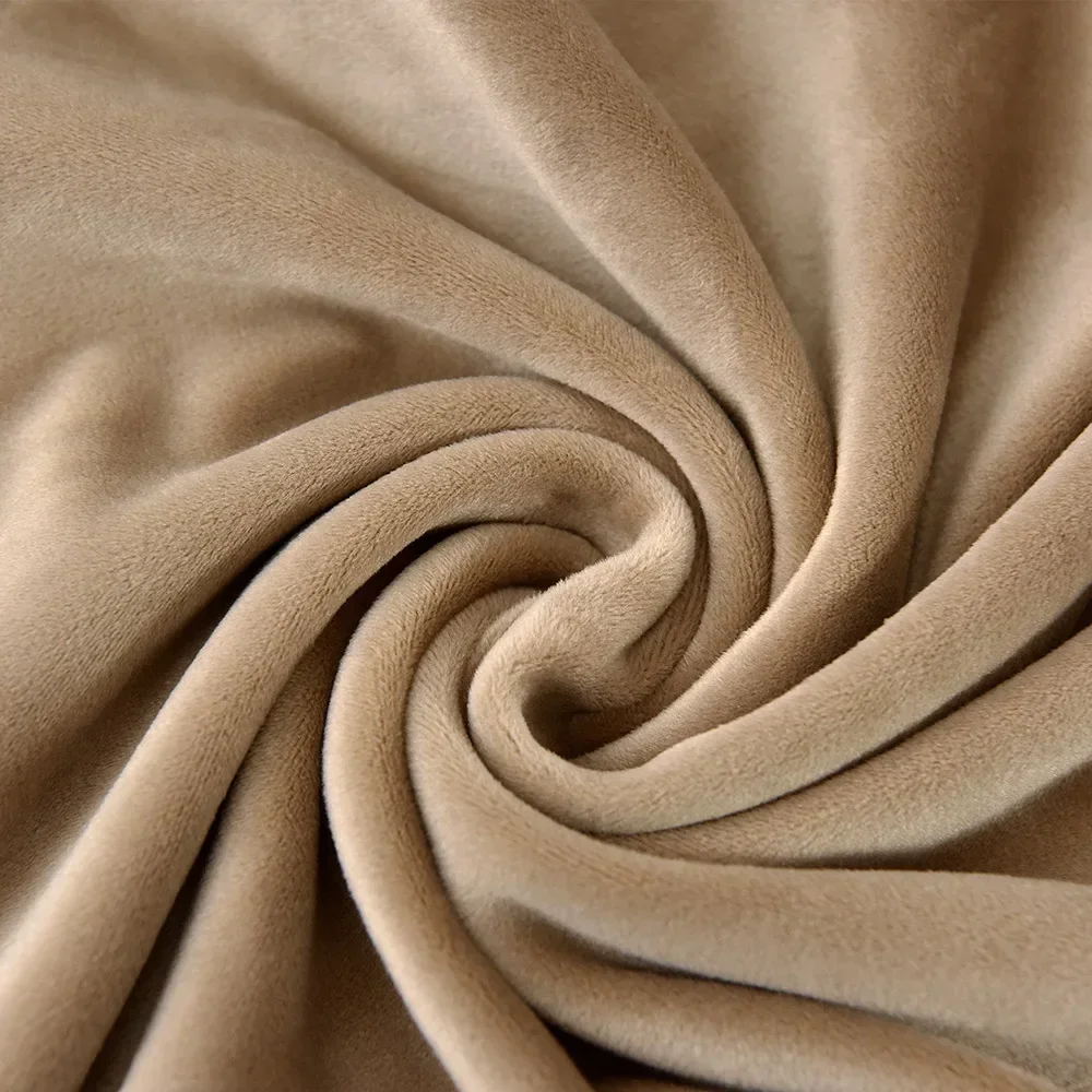 1/2/4/6PCS Soft Velvet Shell Chair Cover Stretch Armless Chair Covers Solid Color Elastic Dining Seat Case Wedding Hotel Banquet